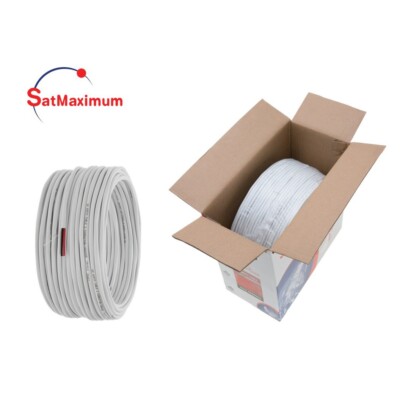 250ft 12AWG, 2 Conductor Indoor Speaker Wire CCA CL2 In-Wall Audio/ Stereo Cable