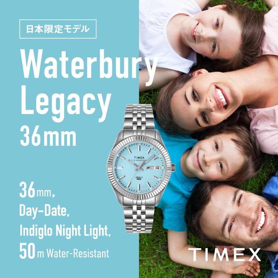 TIMEX Watch Waterbury Legacy Japan Limited Sky blue 36mm | eBay TIMEX Watch Waterbury Legacy Japan Limited Sky blue 36mm | eBay