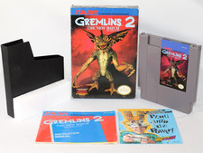 Gremlins 2: The New Batch NES Nintendo Complete CIB! Good Condition! Rare!