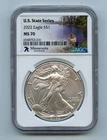 2022  American Silver Eagle 1 OZ | NGC MS70 | U.S. State Series - Minnesota