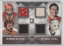 2011-12 ITG Between the Pipes Decades Silver /50 Vladislav Tretiak Phil Myre 4p5