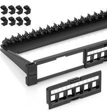 Everest Media Solutions 24 Port Keystone Patch Panel