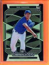 Shun Yamaguchi Obsidian Electric Etch Green Rookie 1/5 2020 Chronicles #24