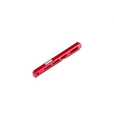 Rear Center Aluminum Chassis Brace 120mm Red EXB ARA320568 Premium