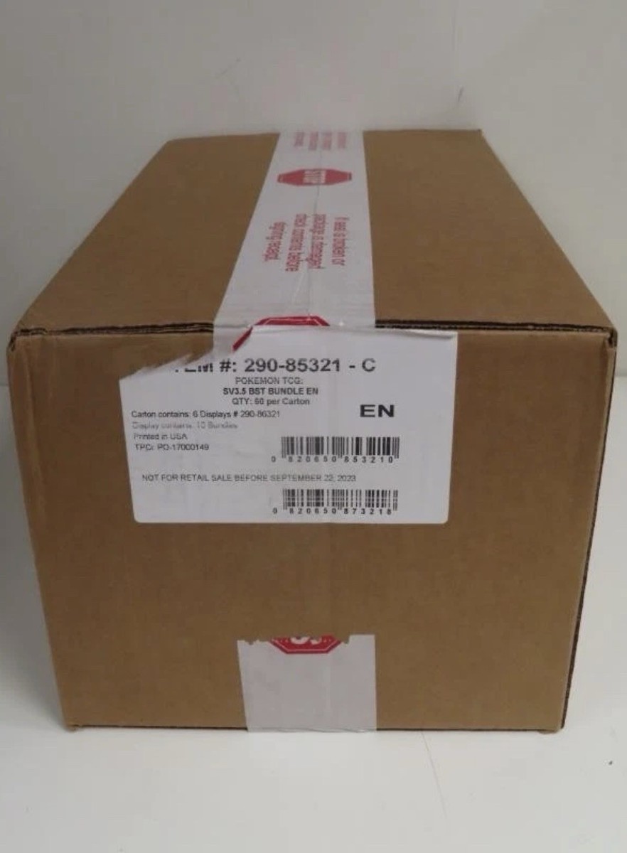 Pokemon TCG Scarlet & Violet 151 Booster Bundle x60 - SEALED