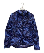 C.P COMPANY × ESTNATION Camouflage print hooded jacket Size: 48 Navy Men