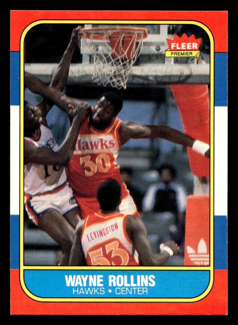1986-87 Fleer #94 Tree Rollins Near Mint+ Hawks Basketball ID: 508939