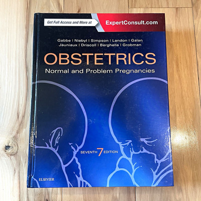 Obstetrics: Normal and Problem Pregnancies 7th Ed 2017 HC by Gabbe et al