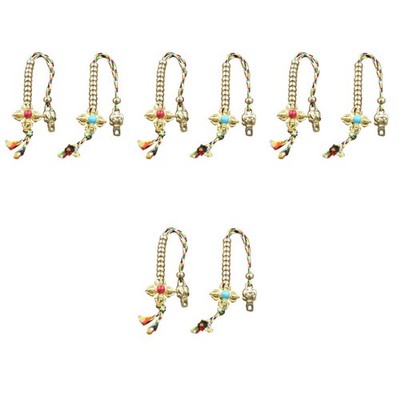 8 PCs praktische Buddha -Perlen, die Counters singen, buddhistische Perlenzähler