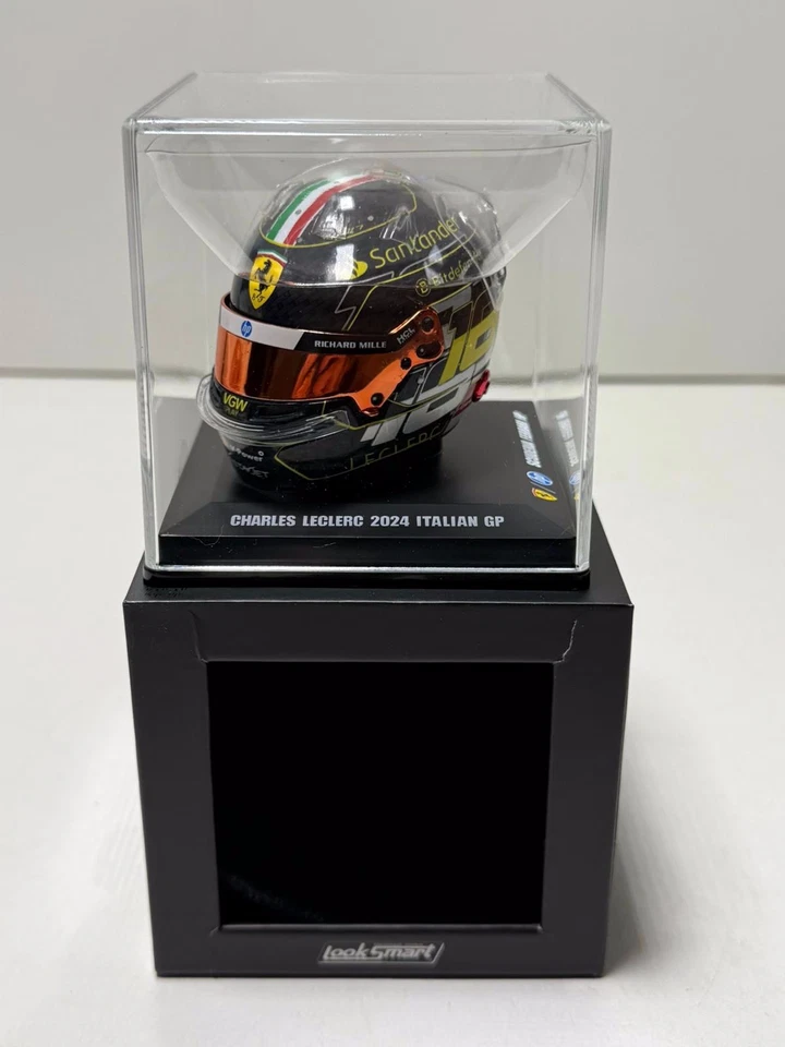 Charles Leclerc 2024 Looksmart Monaco GP Helm Ferrari Formel1 F1 1:5 1/5 Modell - Bild 4 von 4