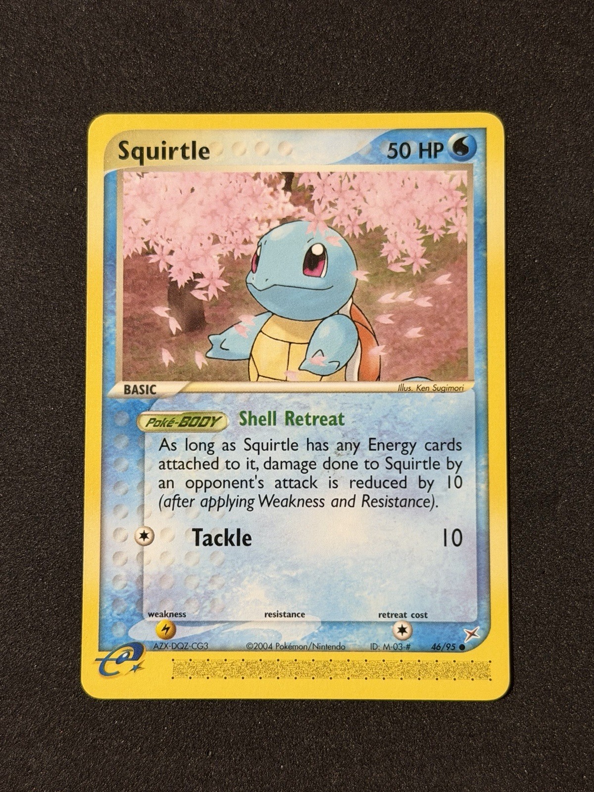Squirtle 46/95 Team Magma vs Team Aqua Pokemon Card TCG NM