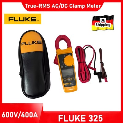 Fluke 325 True RMS DC AC Current and Voltage Tester Capacitance Clamp Frequency