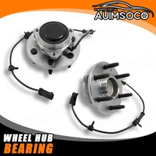 Pair 2WD Front Wheel Bearing Hub fit Silverado 1500 Avalanche Tahoe Sierra 2Pack