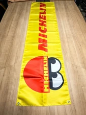 Michelin Racing Heritage Banner Flag – 180 × 45 cm (70.8” × 17.7”)