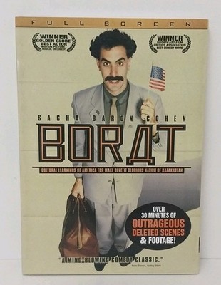 Borat [DVD, 2006] Full Screen w/ Slip Cover - Factory Sealed