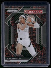 2024 Panini Prizm Monopoly WNBA #WNBA3 A'ja Wilson All-Star Red Classic Icons