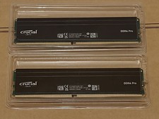 32GB (2x16GB) Crucial Pro DDR4 RAM PC4-25600 3200 MHz MT/s Memory MemTest Passed