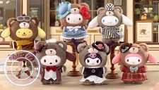 TOPTOY Sanrio Afternoon Tea Series Plush Doll Keychain Blind Box Confirmed Gift