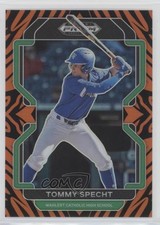 2022 Panini Prizm Draft Picks Tiger Stripes 16/99 Tommy Specht #PDP169 0c6