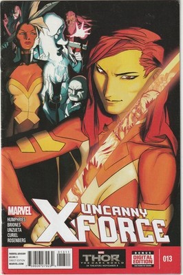   UNCANNY X-FORCE #13, Marvel Comics 2013 US-COMICHEFT Z1/1-