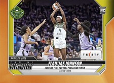 Flau'jae Johnson RC - 2026 Panini Instant WNBA #10 Storm SSP /30 - **PRESALE**