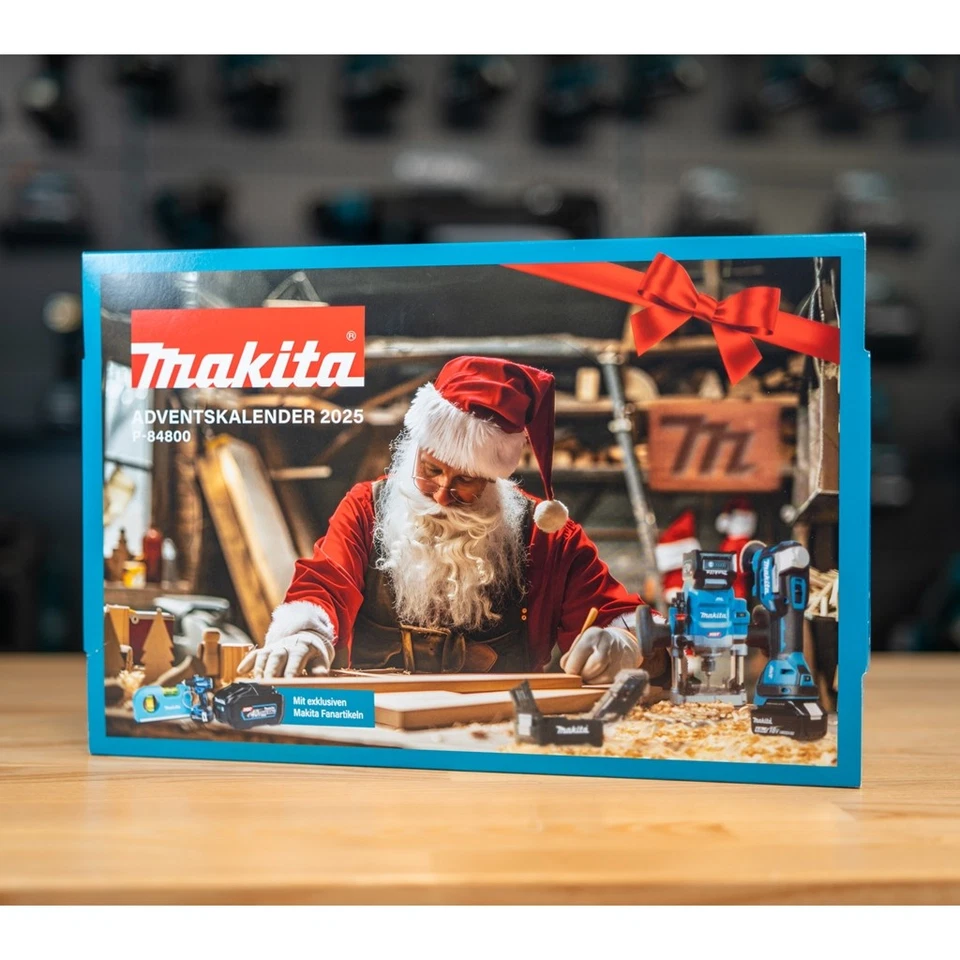 Makita Adventskalender 2025 Gefüllt mit 78-tlg. Satz hochwertigem Markenwerkzeug - Bild 4 von 4