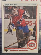 90-91 Upper Deck Brian Hayward 🚨🚨🚨 Montreal Canadiens 