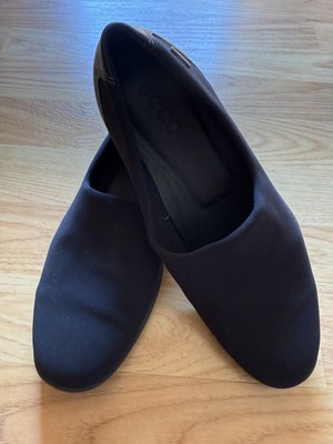 ECCO Womens Felicia Gore-Tex Black Stretch Slip On Shoe Size 37
