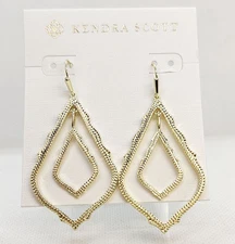 New Kendra Scott Simon Drop Earrings In Gold