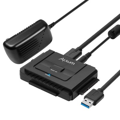 SATA IDE to USB 3.0 Hard Drive Adapter with Power, IDE to SATA Adapter Extern...