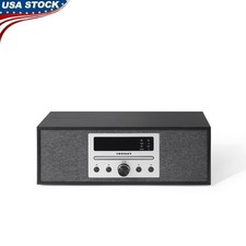 AM FM Radio CD Player Bluetooth Speakers Wireless Music Streaming Remote Control