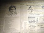 JAN 4, 1899  NEWSPAPER PAGE #2921- MME FRANCES SEVILLE, OPERATIC SINGER, ROBBED  — photo 3