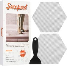 Original Bathtub Stickers Non-Slip, Hexagon Safety Shower Treads Adhesive