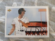 1991 Upper Deck Willie McGee #34 Checklist San Francisco Giants Baseball Card