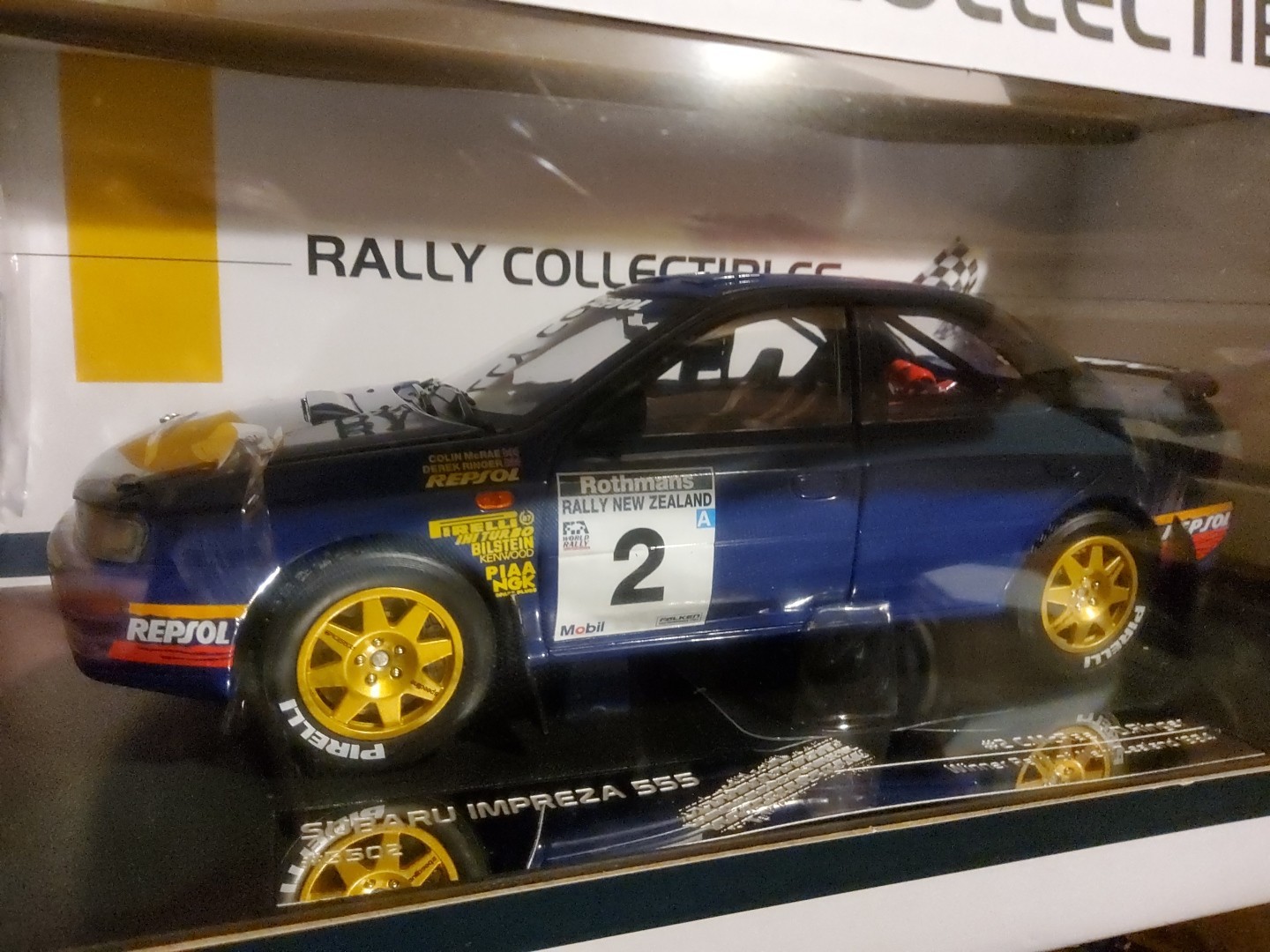 1/18 SUBARU IMPREZA 555 'COLIN MCRAE' 1994 NEW ZEALAND RALLY.SUNSTAR