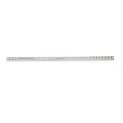 Johnson Level & Tool J236 Rule, Aluminum, 36 In, 1/8, 1/16 In Grad