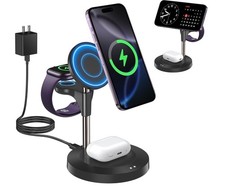 3 in 1 Wireless 15W Fast Charging Magnetic Station for Multiple Apple Devices