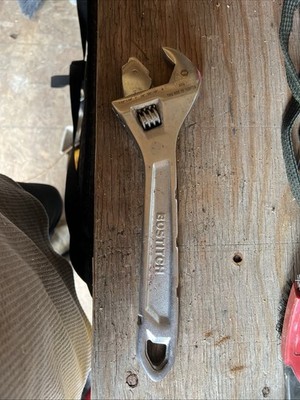 Bostitch 99-082 Adjustable Wrench 12'' Steel Non-Ratcheting