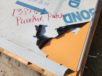 Aluminum Composite Panel - 10.5' x 50'' x 0.15'' - Exterior Sign Cladding Sheet