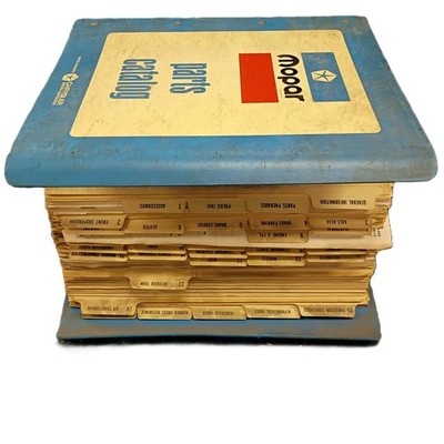 MoPar 1977 Passenger Cars Parts Catalog Chrysler/Dodge/Plymouth 81-690-1318 List