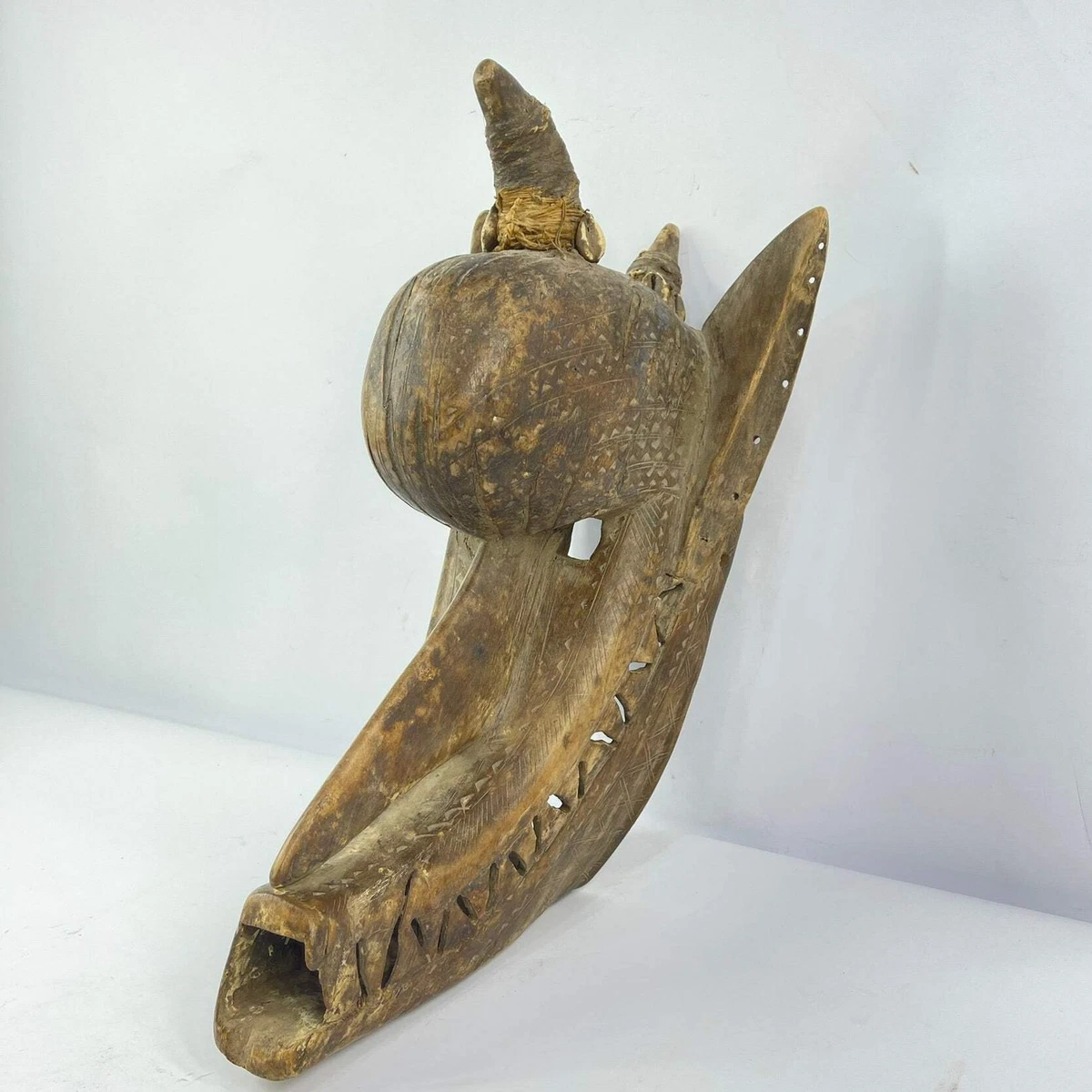 ビンテージ　タンザニアハンドメイド木製マスク　B Collectible African Masks (1900-Now) | eBay