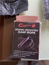 Image of Weighted Jump Rope Set For Fitness Cardio Exercise 2 Lengths 4 Weights