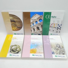 Math U See DVD Lot (6) Pre-Algebra, Algebra, ...