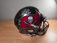 JOHN LYNCH Signed autographed full size Buccaneers Authentic Helmet