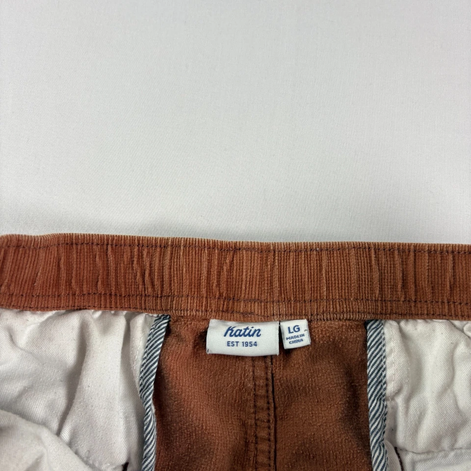 Pantalones Cortos Katin Pana Para Hombre Grandes Marrón Chino Elastizados Informales Surf Preppy Foto 4 de 4