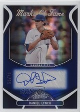 2022 Panini Absolute Marks of Fame Spectrum Blue 55/75 Daniel Lynch #MOF-DL nd3