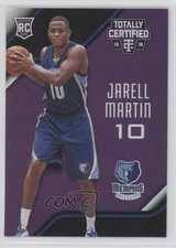 2015 Panini Totally Certified Rookies Mirror Purple 42/50 Jarell Martin #161 1u6