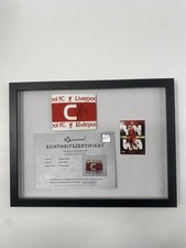 Captain's Armband Cody Gakpo Signed In Frame FC LIVERPOOL Autograph COA Soccer