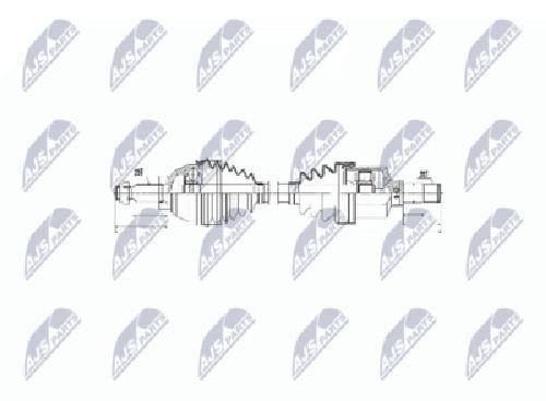 Original NTY Drive Shaft NPW-FR-055 For Ford