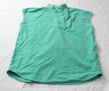 FIGS Women's Rafaela Oversized Fit 3-Pocket Scrub Top EH6 Hydrogreen Size 2XS